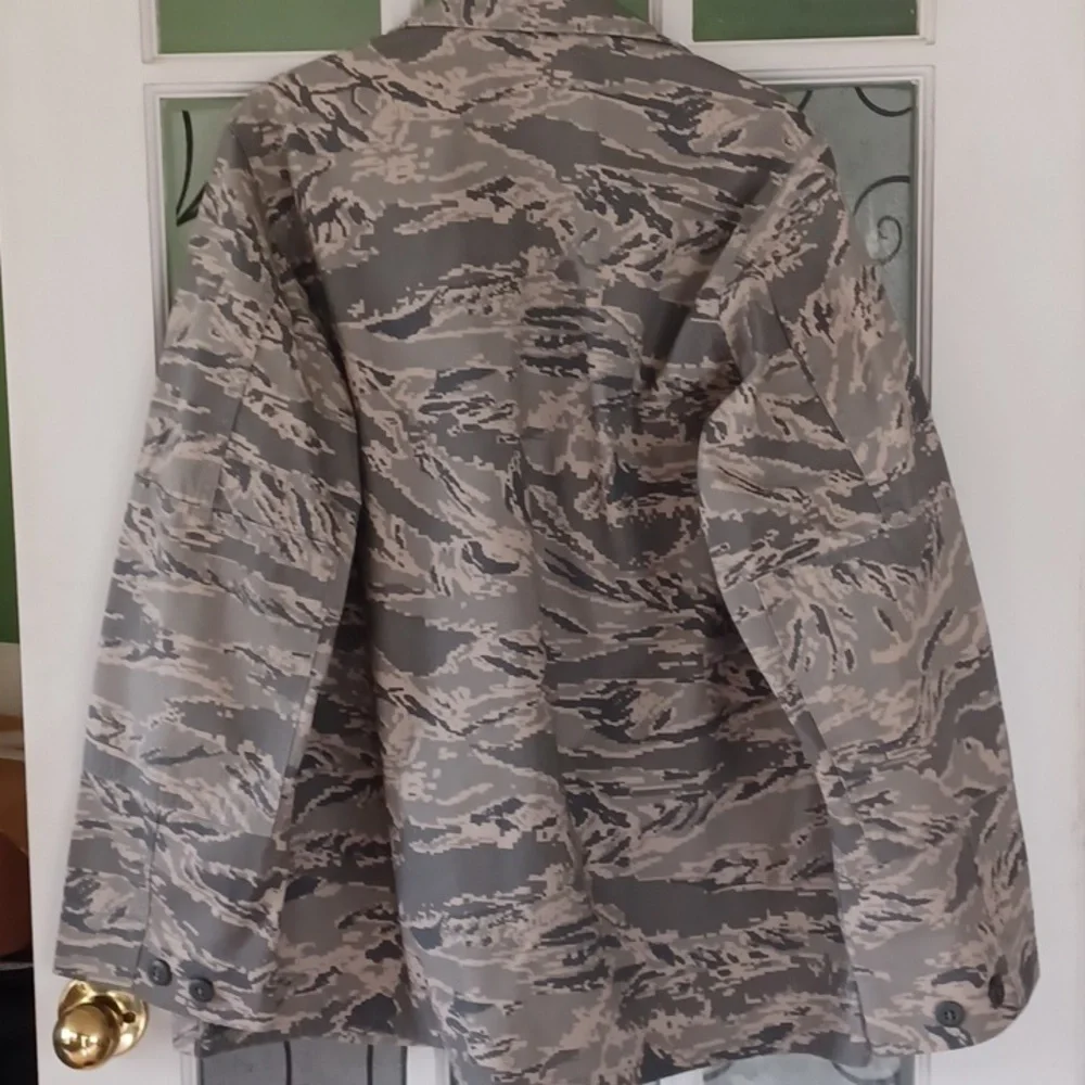 Camouflage utility coat women's size 14
